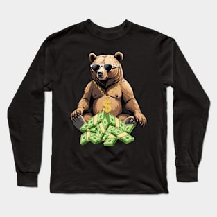 DOLLAR BEAR/MONEY LOVER Long Sleeve T-Shirt